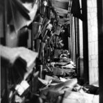 Libri e giornali alluvionati nei magazzini della BNCF