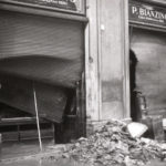 Danni ai negozi e alle botteghe. Firenze 1966